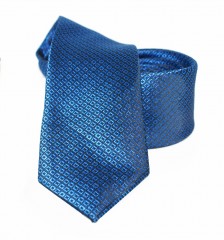               Goldenland slim nyakkendő - Kék mintás Aprómintás nyakkendő